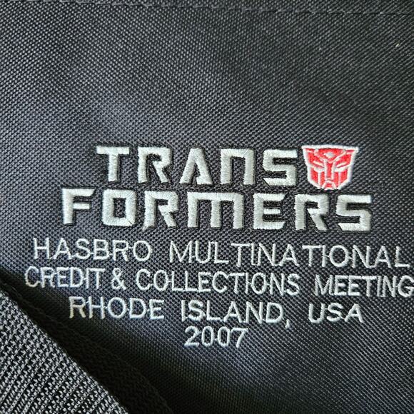 Transformers 2007 Hasbro Multinational Credit Collections Meeting Messenger Bag - Picture 3 of 14